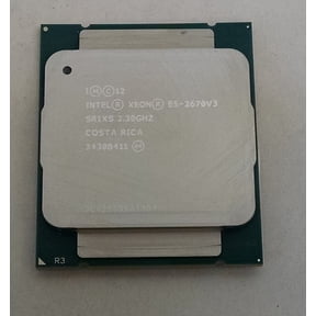 Pre-Owned Intel SR1XS Xeon E5-2670 v3 LGA 2011/Socket R 2.3GHz Server Processor (Good)
