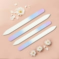 thumbnail image 6 of Unique Bargains Dual-Color Glass Multifunctional Nail File 4 Pcs Blue, 6 of 6
