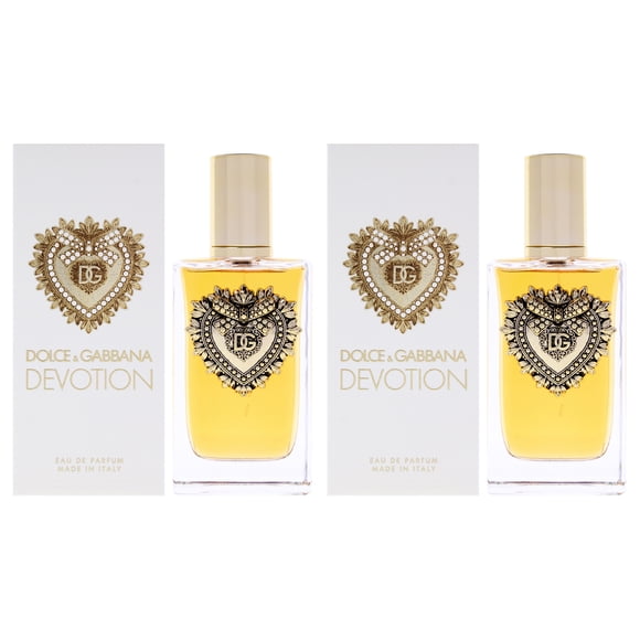 Devotion by Dolce and Gabbana pour Femmes - Vaporisateur EDP 3,3 oz - Lot de 2