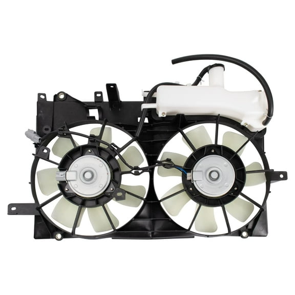 TRQ Radiator Dual Cooling Fan Assembly Fits 2004-2009 Toyota Prius RFA80472