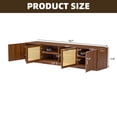 thumbnail image 3 of WGYPRIME TV Stand for TVs up to 85", Modern Entertainment Center with Soft-Close Doors, TV Console with Cable Management for Living Room, 3 of 16