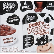 Nature's Child Chocolate Pudding Pouches, 4 pack