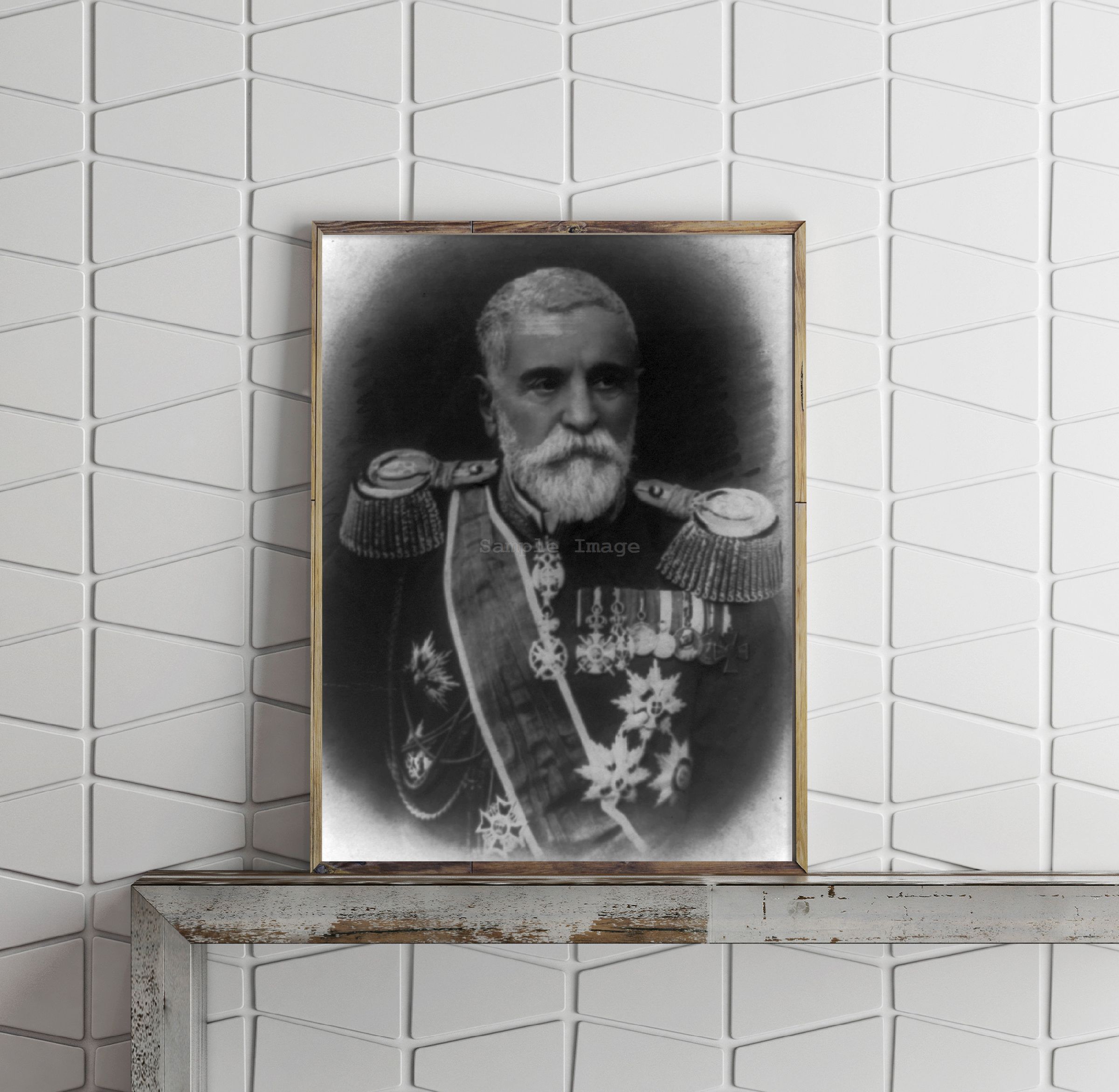 Photo General Radomir Putnik, Vojvoda Putnik, 18471917, Serbian Field