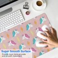 thumbnail image 4 of Long Mouse Pads for Desk,Pink Cartoon Unicorn Lightning Pattern Desk Mats on Top Of Desks, Desk Mouse Pad Extra Large with 3mm Non-Slip Base and Stitched Edge for Gaming,Office,Work,Home 35.4"x15.7", 4 of 6