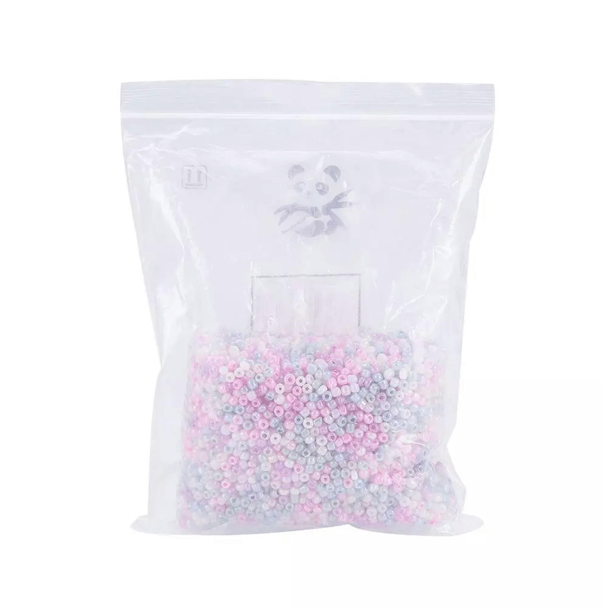 U8MO 6500pcs 6/0 Ceylon Pearl Luster Round Glass Tiny Beads Smooth Loose Spacer 3x4mm