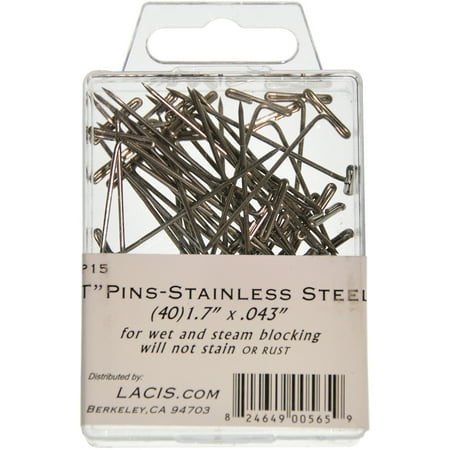 UPC: 0824649005659 | Lacis T-Pins (40 Pack)  1.7