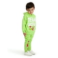 thumbnail image 2 of Dr. Seuss Toddler "TEAM GRINCH" Sweatshirt and Jogger Set, Sizes 2T-5T, 2 of 3