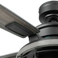 thumbnail image 6 of Honeywell Carnegie Ceiling Fan, Quiet Motor and Remote Control, 52", Matte Black, 6 of 9