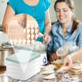thumbnail image 4 of Boovnll Bento Box, Food Storage Containers Dumpling Organizer Transparent Food Storage Box for Kitchen and Fridge, Bento Box Adult, Bento Box for Kids, Lunch Box Containers, 4 of 6