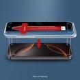 thumbnail image 4 of Protector de pantalla de cristal templado SaharaCase para iPhone 17 Pro, 4 of 9