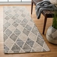 thumbnail image 3 of SAFAVIEH Precious Cearra Geometric Diamonds Area Rug, Blue/Beige, 4' x 6', 3 of 10