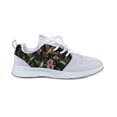 thumbnail image 1 of Chaussures de Massage Design Couleur Étoile Marque Mode Espadrilles Massage ECG Imprimé Blanc Semelle Souple Lacets, 1 of 5