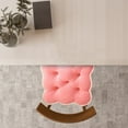 thumbnail image 4 of Luxury Thick Floral Seat Cushion for Office Sofa Chair - High Density Foam Support with Washable Removable Cover, Home Decor Accent Pillow for Living Room, 4 of 5