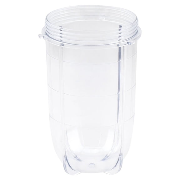 CZSCPDAW 16 oz Tall Replacement Blender Cup, Clear Threaded Personal Jar Compatible with MB1001 250W Base