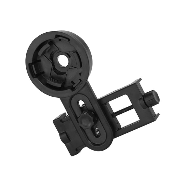 BESTYASH 1Set Spotting Scope with Phone Adapter Black Plastic Camera Alignment for Outdoor Observation