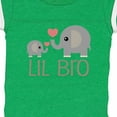 thumbnail image 4 of Inktastic Lil Bro Matching Elephant Boys Baby Bodysuit, 4 of 5