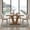 Light Oak Brown, variant on MAYEERTY 47 Inch Farmhouse Dining Table, Rectangular Kitchen Dinner Table with Heavy Duty Triangular Pedestal Base for 4 to 6 People