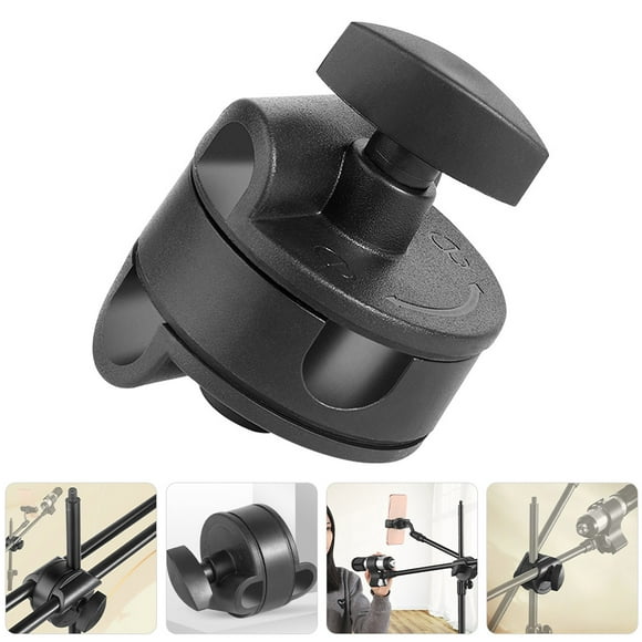SnowVibe Microphone Stand Crossbar Microphone Adapter Microphone Stand Pipe Adapter Microphone Accessories Microphone Arm Stand Adapter for Studio and Live Performances