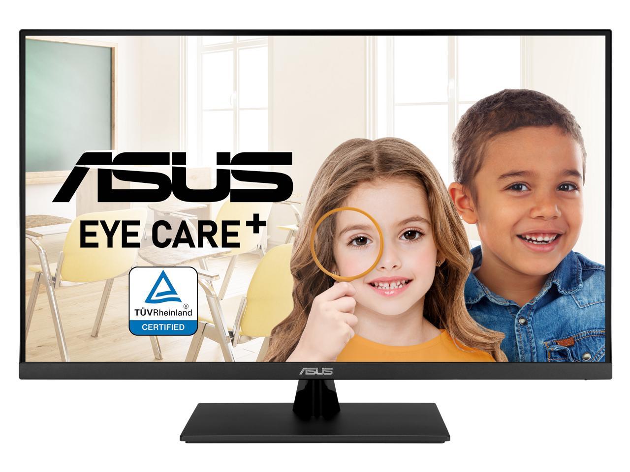 Asus VP327Q 32" Class 4K UHD LED Monitor - 16:9 - 31.5" Viewable - Vertical Alignment (VA) - LED Backlight - 3840 x 2160 - 16.7 Million Colors - Adaptive Sync - 350 Nit - 4 ms - 60 Hz Refresh Rate ...