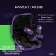 thumbnail image 2 of Neon Genesis Evangelion-auriculares inalámbricos abiertos, cascos con Bluetooth, caja de carga de modo Dual, juego de EVANGELION-01, música, juguete, regalo de cumpleaños988, 2 of 5