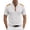 White, variant on IWRICH Men's Waffle Knitted Polo Shirts Lightweight Work Business Formal T-Shirt Button up Casual Tops White XL