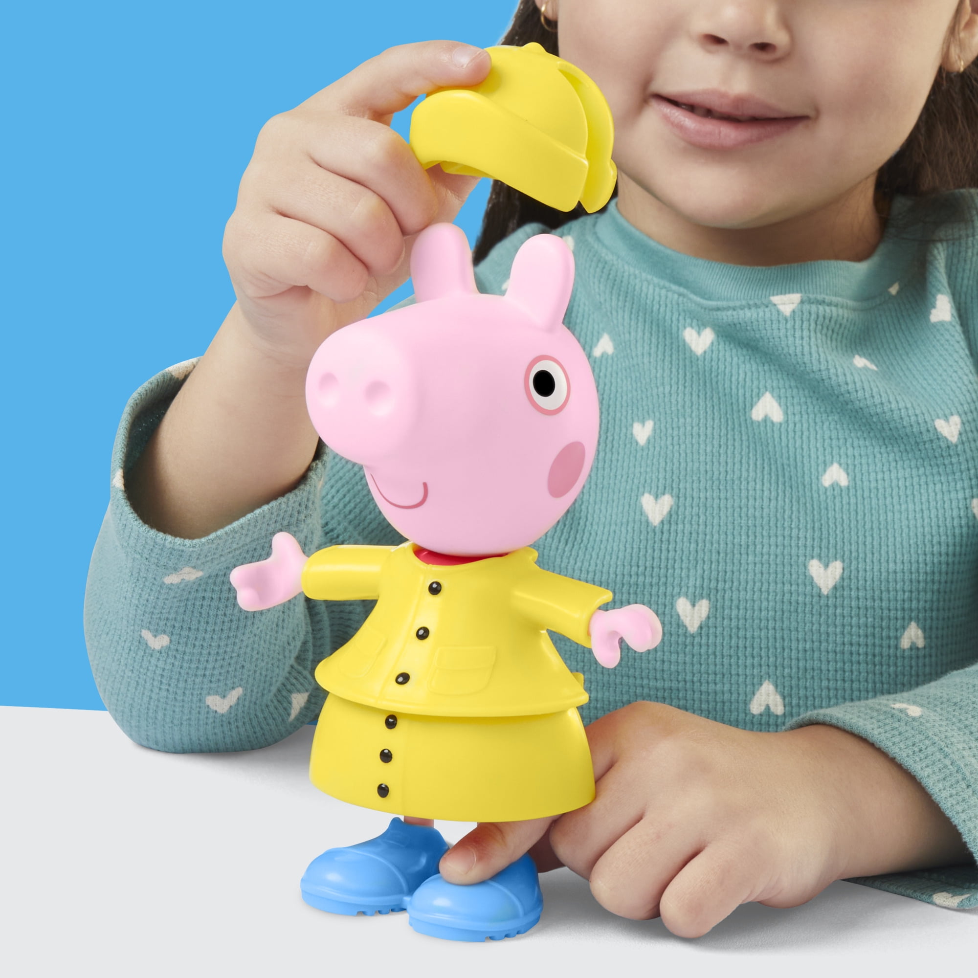 Peppa Pig Rainy Day Dress-Up Figure