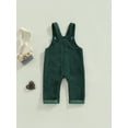 thumbnail image 4 of Bagilaanoe Toddler Baby Girl Boy Corduroy Jumpsuit Sleeveless Suspender Romper Overalls 1T 2T 3T 4T 5T Kids Long Pants Casual Outfits, 4 of 8