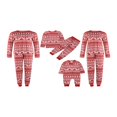 thumbnail image 2 of EIMELI Pyjamas de Noël pour la Famille Imprimé Gingerbread Man, 2 of 13