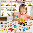 thumbnail image 2 of Juego de herramientas Goodfuns de 56 piezas para niños pequeños con caja de herramientas de madera, 2 of 8