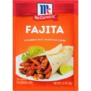 McCormick Fajita Seasoning Mix, 1.12 oz Envelope