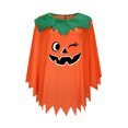 thumbnail image 2 of Pumpkin Outfit, Pumpkin Roleplay, Pumpkin Cos, Halloween Pumpkin Costume for Women - Glow In The Dark Poncho Set With Headband Candy Bag, Halloween Cosplay Clothes-Cloak+Hat+Handbag, C One Size, 2 of 7