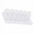 thumbnail image 5 of serony 12 Grids Manicure Tool Box Organizer PVC Nail Tool Storage Box DIY Nail Art Container, Transparent Bottom, 5 of 5