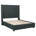 thumbnail image 4 of Pemberly Row Fabric California King Bed with Storage Drawers in Gray, 4 of 11