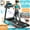 New Version 1, variant on 3.75HP Treadmill 300lb Capacity, Incline Folding Treadmill, 64+7 Smart Program, 7.5MPH Speed, Smart APP Control, Treadmill for Home Jogging Walking w/ HiFi Speakers, Free Knee Pads