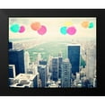 thumbnail image 2 of Davis Ashley 24x20 Black Modern Framed Museum Art Print Titled - Central Park Balloons, 2 of 5