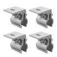 thumbnail image 1 of SPRING 4X Solar Metal Tile Clamp For PV Module Racking System With Fixation Parts Secure Solar PV Mounting On Folded Sheet Metal Roofs, 1 of 8