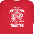 thumbnail image 4 of Inktastic Old Man Tractor Boys Long Sleeve Toddler T-Shirt, 4 of 5