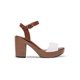 thumbnail image 2 of Sandalia con Tacón Exterior Sintético Color Blanco Para Mujer De RBCOLLECTION, 2 of 3