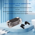 thumbnail image 3 of E90 Auriculares Traductor De Idiomas, 144 Idiomas Voz Instantánea Traductor De Idiomas Dispositivo De Traducción Simultánea Con Pantalla LCD, APP Traducción Offline Traducción, 3 of 8
