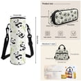 thumbnail image 5 of HUIACONG School Backpack for Kids Bamboo Panda Print 17 Inch 4-Piece Backpack Set, Easy Clean Interior, for Middle School Students, 5 of 7