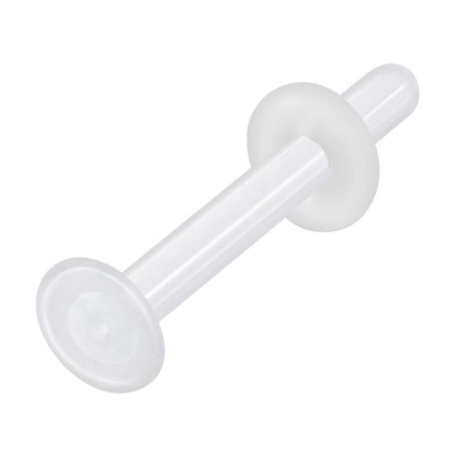 Retenue de Verre Pyrex Transparente Invisible Labret Cartilage Lobe du Nez Perçage Oreille Courbée A2s7