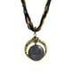 thumbnail image 2 of Awdenio Joyería para Mujer, Collar con Cuentas de cerámica étnicas Hippie Boho, joyería Bohemia, Regalo para Mujer,Black, 2 of 2