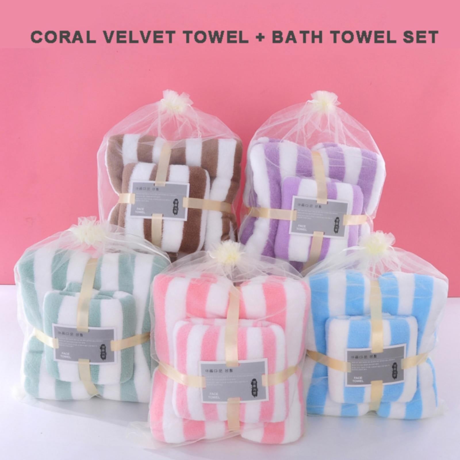 Ensemble de serviettes de qualité supérieure SOLUND 12 pcs rose