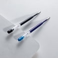 thumbnail image 5 of Recambio de tinta para bolígrafo de gel, L98 mm, repuesto de recarga para bolígrafo, recambios neutros para metal 424, negro, azul, para oficina y escuela, 10 unidades, 5 of 5