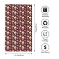 thumbnail image 2 of Pofeuu cool rock Skull record Print Hand Towel 27.5" x 16" Soft Absorbent Towel for Bathroom SPA Gym Hotel, 2 of 6