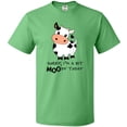 thumbnail image 3 of Inktastic Sorry, I'm a Bit MOOdy Today Cute Cow Pun T-Shirt, 3 of 5