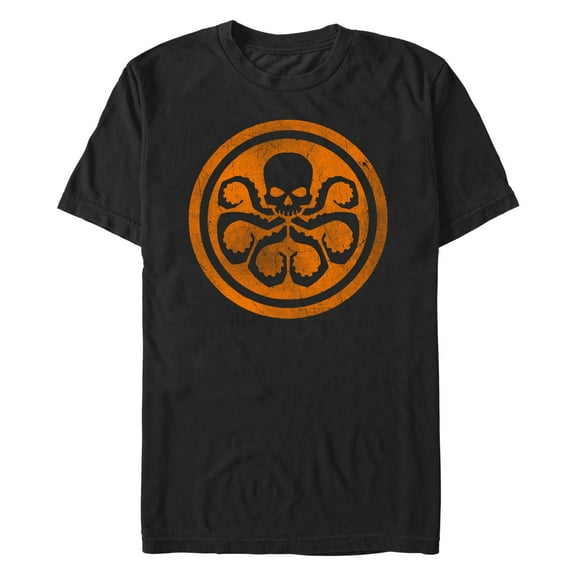 Men's Marvel Hydra Orange Logo Graphic T-Shirt