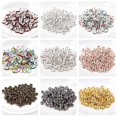 thumbnail image 2 of 50 piezas/lote de cuentas espaciadoras sueltas redondas de cristal de 4, 6, 8 y 10 mm para hacer joyas, pulseras y collares, accesorios DIY, 2 of 5