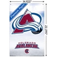 thumbnail image 3 of NHL Colorado Avalanche - Logo 17 Wall Poster with Push Pins, 14.725" x 22.375", 3 of 3