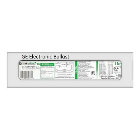GE 2-Bulb Commercial Electronic Fluorescent Light Ballast